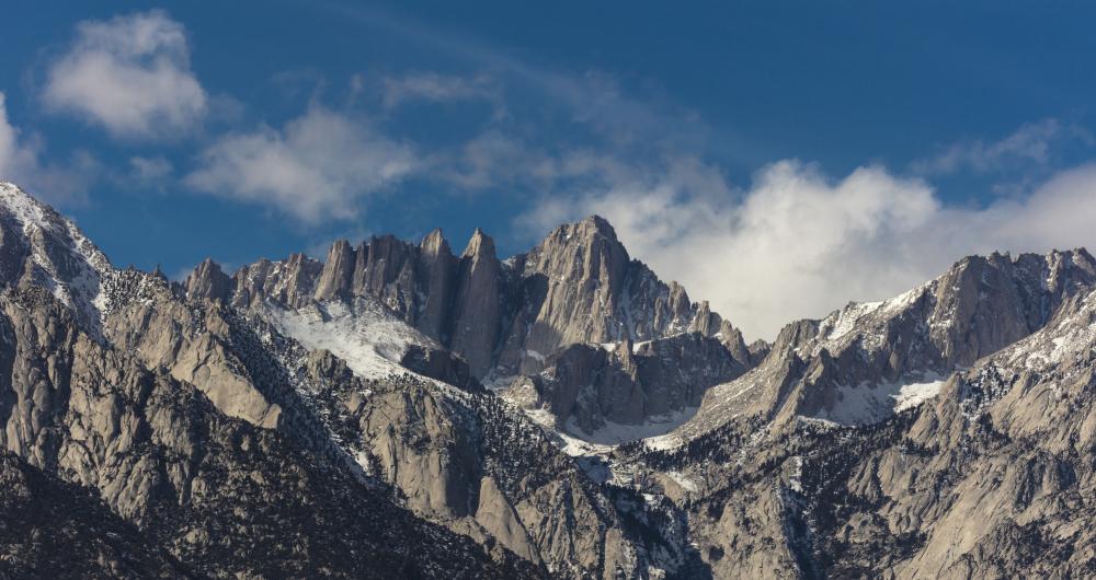 Mt Whitney Elevation