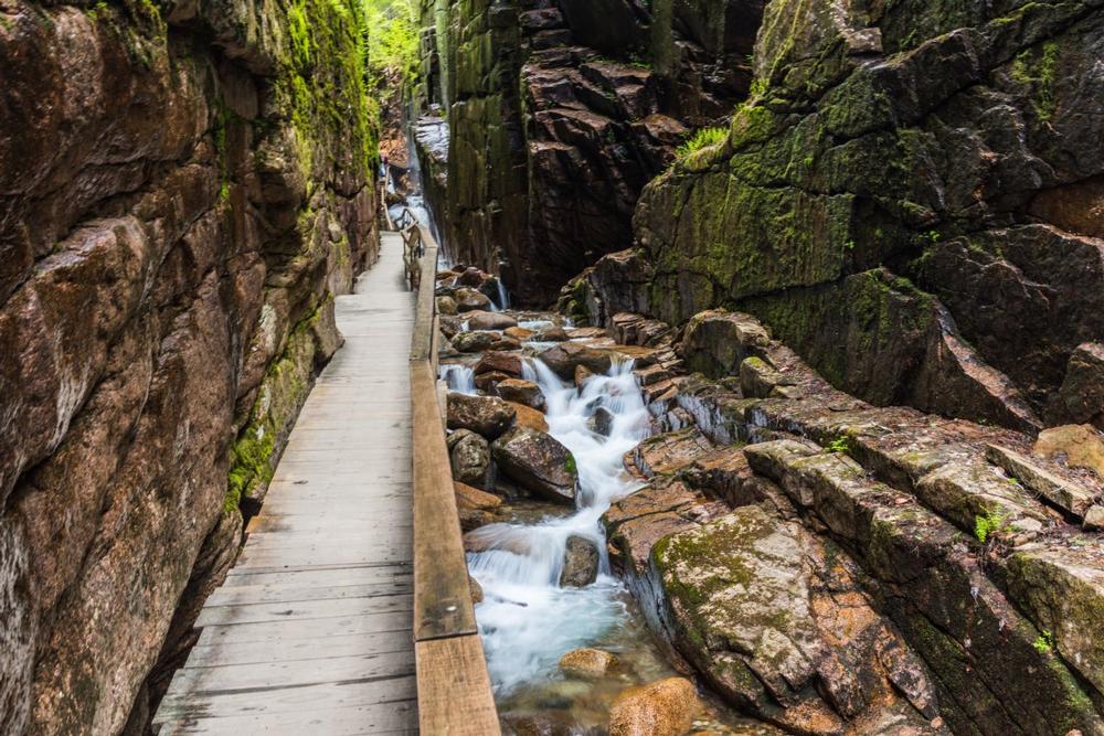 Hike Through Granite Wonders and Rushing Falls at Flume Gorge