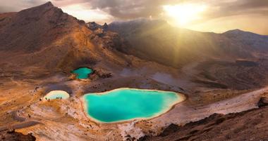 Tongariro National Park in New Zealand