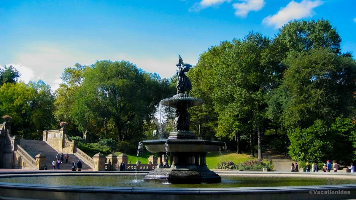 I took this photo of Bethesda Terrace in New York's Central Park