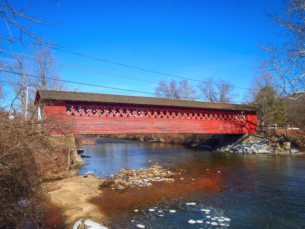 Admire the Craftsmanship of the Historic Burt Henry Covered Bridge
