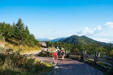 Elevation of Mount Mitchell Compared to North Carolina