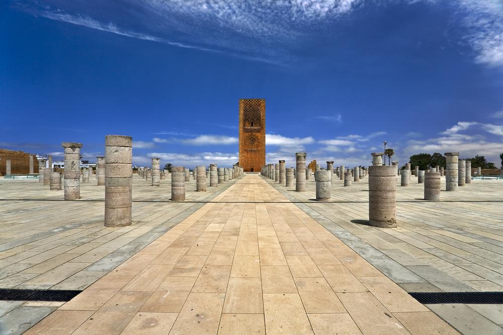 Stand Tall Beside Hassan Tower and Witness an Ambitious Legacy in Stone