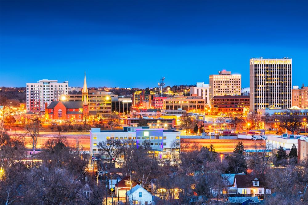 The elevation of Colorado Springs is 6,035 feet