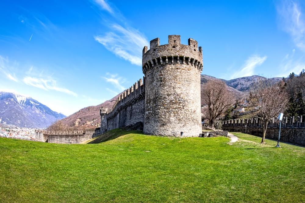 Castles of Bellinzona -  1 hour and 45 minutes by car