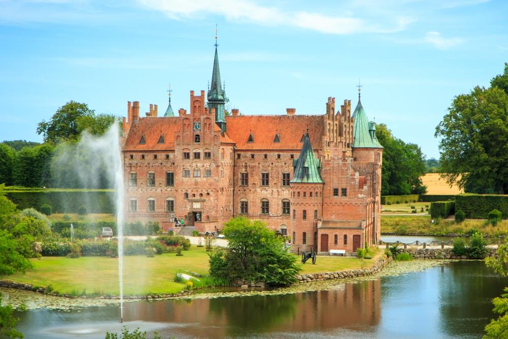 Egeskov Castle - 2 hours 45 minutes by train and taxi