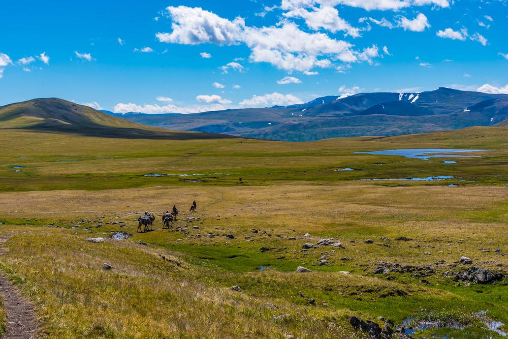 Trek to Glaciers at Altai Tavan Bogd National Park