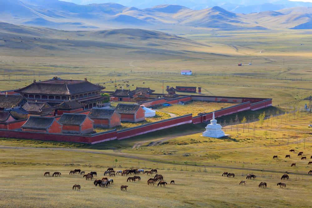 Admire Temple Architecture at Amarbayasgalant Monastery