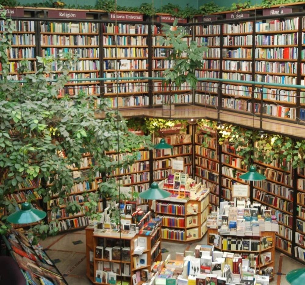 Sip Coffee and Browse Books at Cafebreria El Pendulo