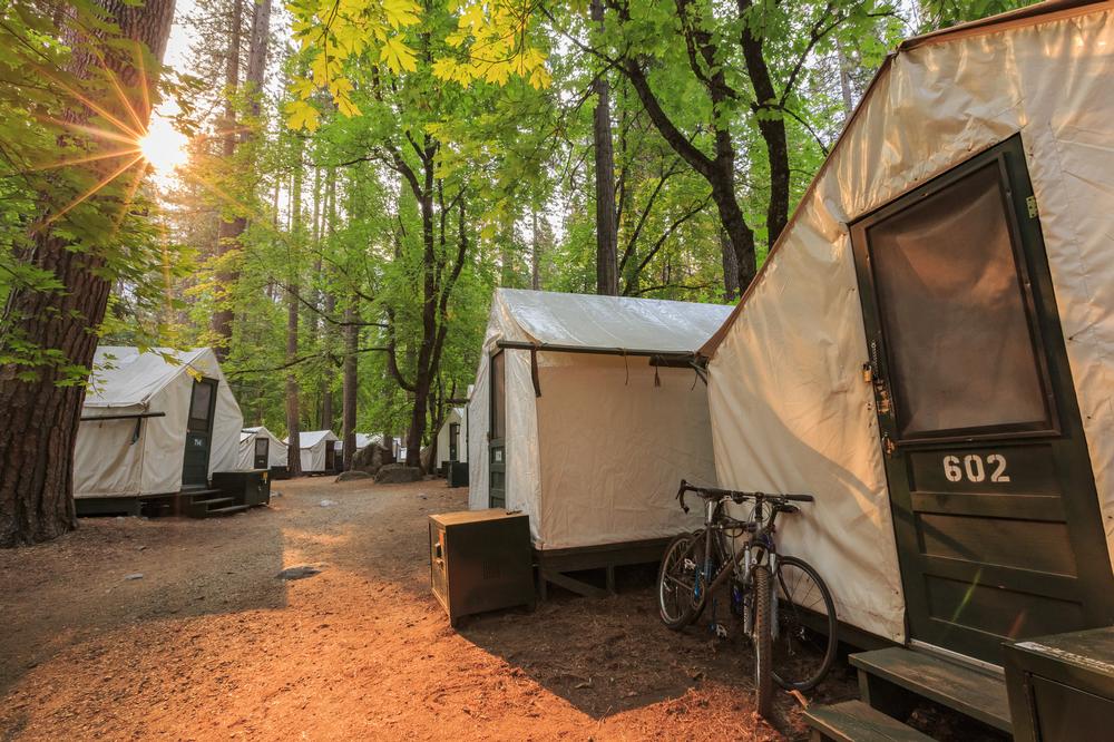 Camp in Comfort at Curry Village