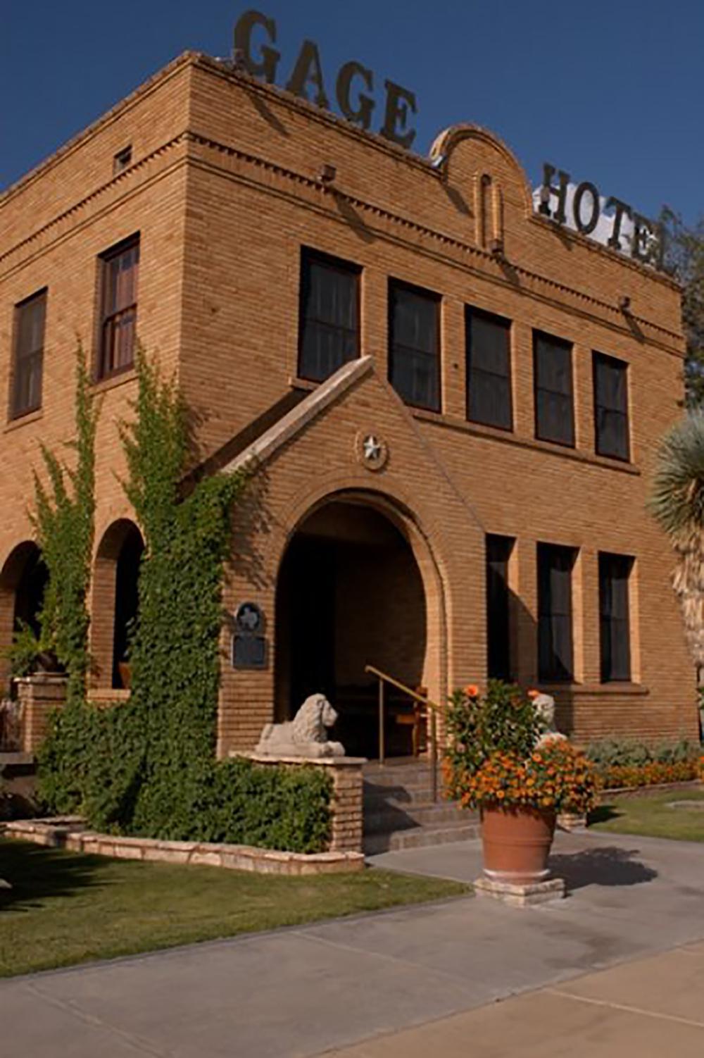Hotel Near Big Bend For Historic Charm Seekers: Gage Hotel
