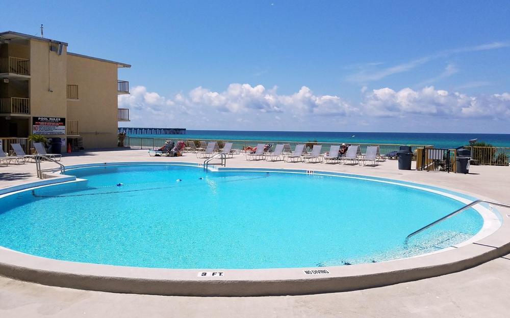 Go beachfront and enjoy easy access to white sands and coastal sights.