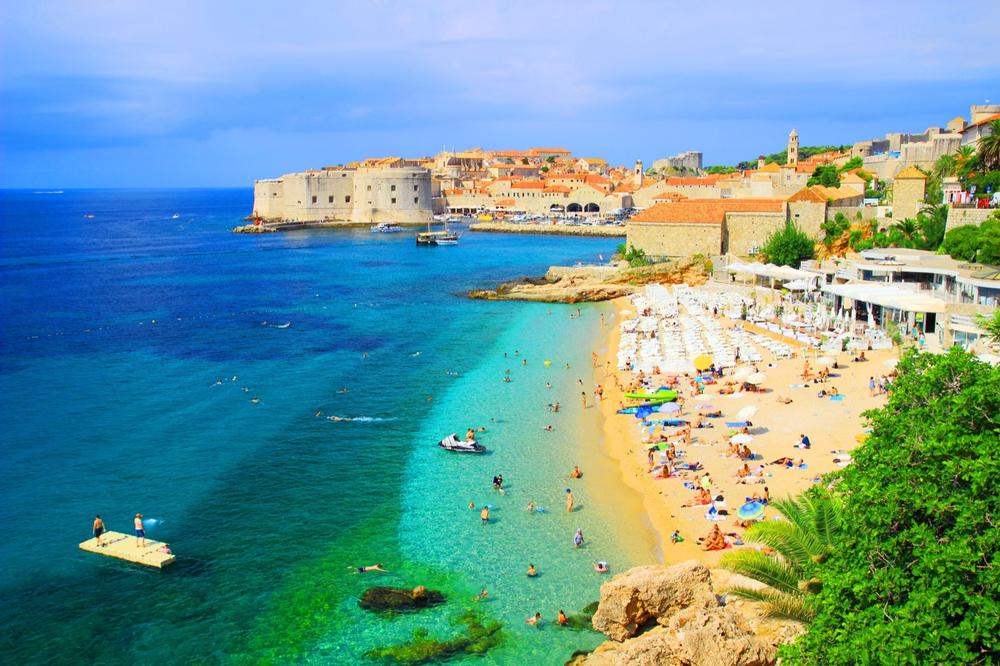 Banje Beach - 10-minute walk from Dubrovnik’s Old Town