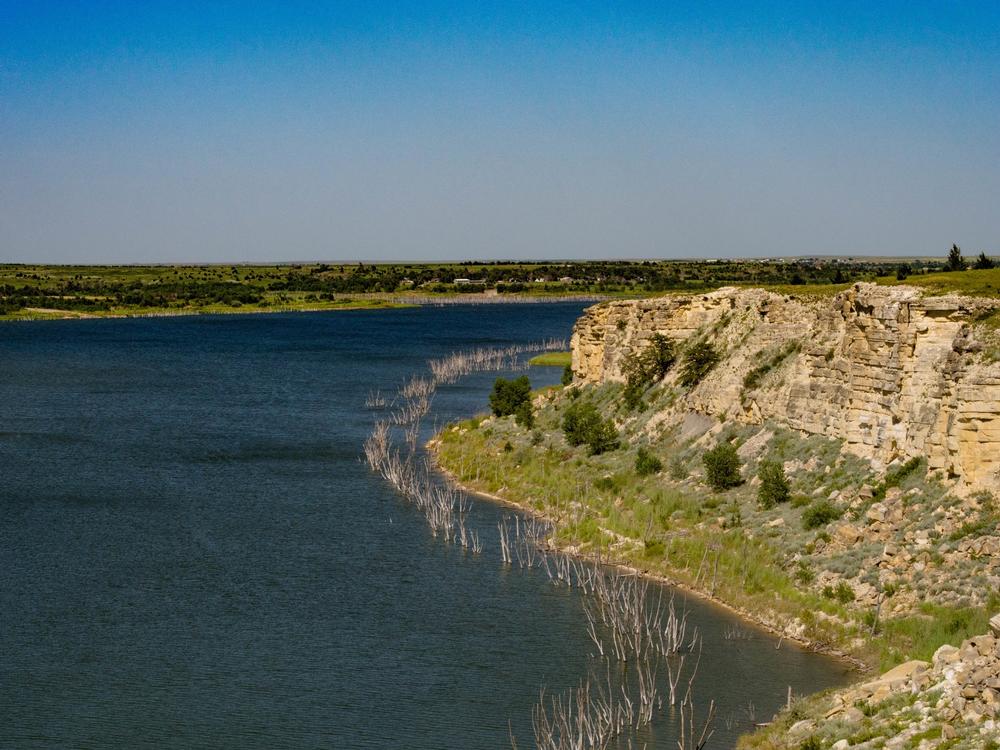 Cedar Bluff State Park - 45 minutes southwest of Hays, KS