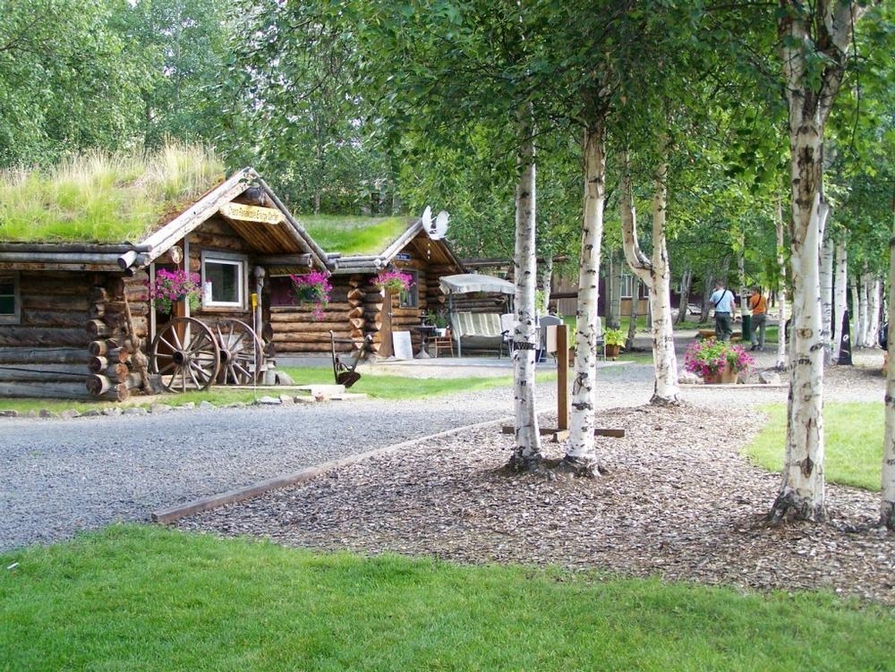 Relax in natural hot springs, enjoy northern lights during winter.
