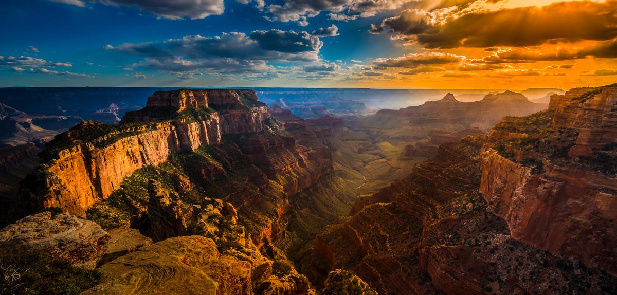 See awe-inspiring canyon views and hike along rugged trails.