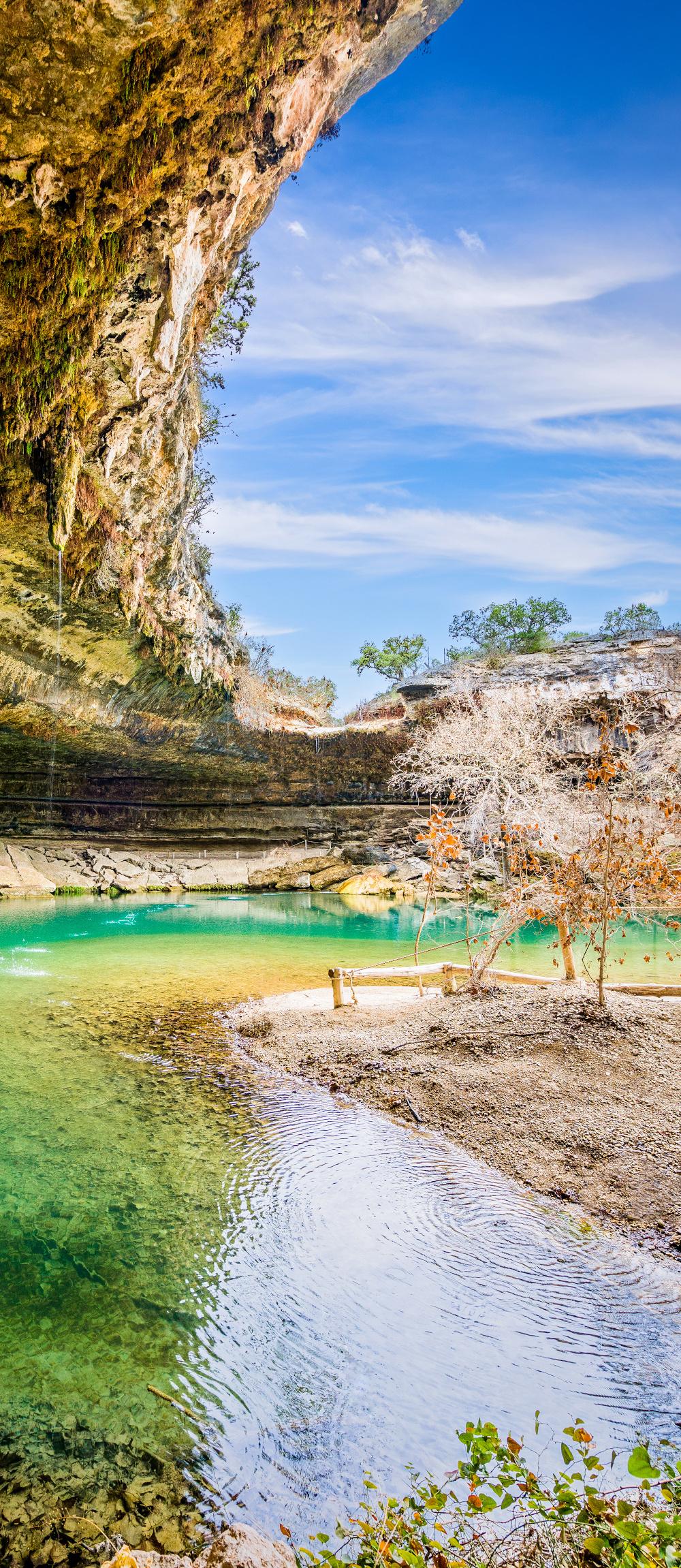 Hike on scenic trails and swim beneath the waterfall on a fun trip with kids.