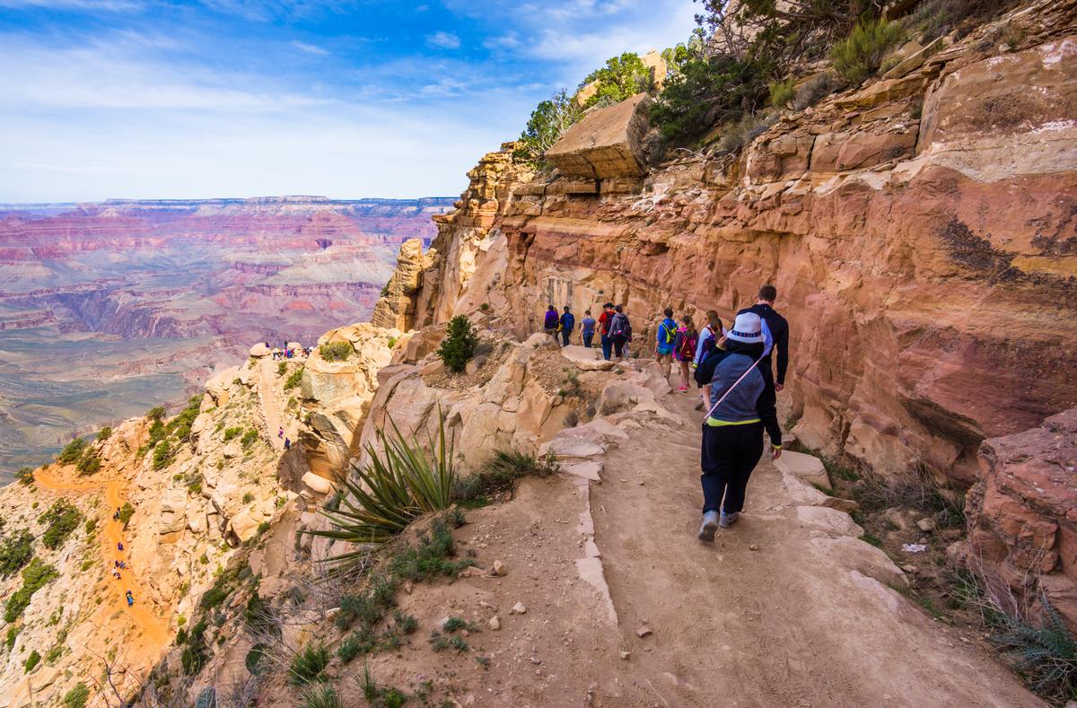 Hiking in the Grand Canyon