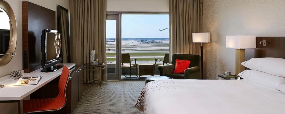 Watch Planes Take Off from Your Balcony at Renaissance Concourse Atlanta