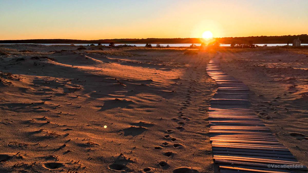 My husband took this sunset photo over the dunes on Martha’s Vineyard