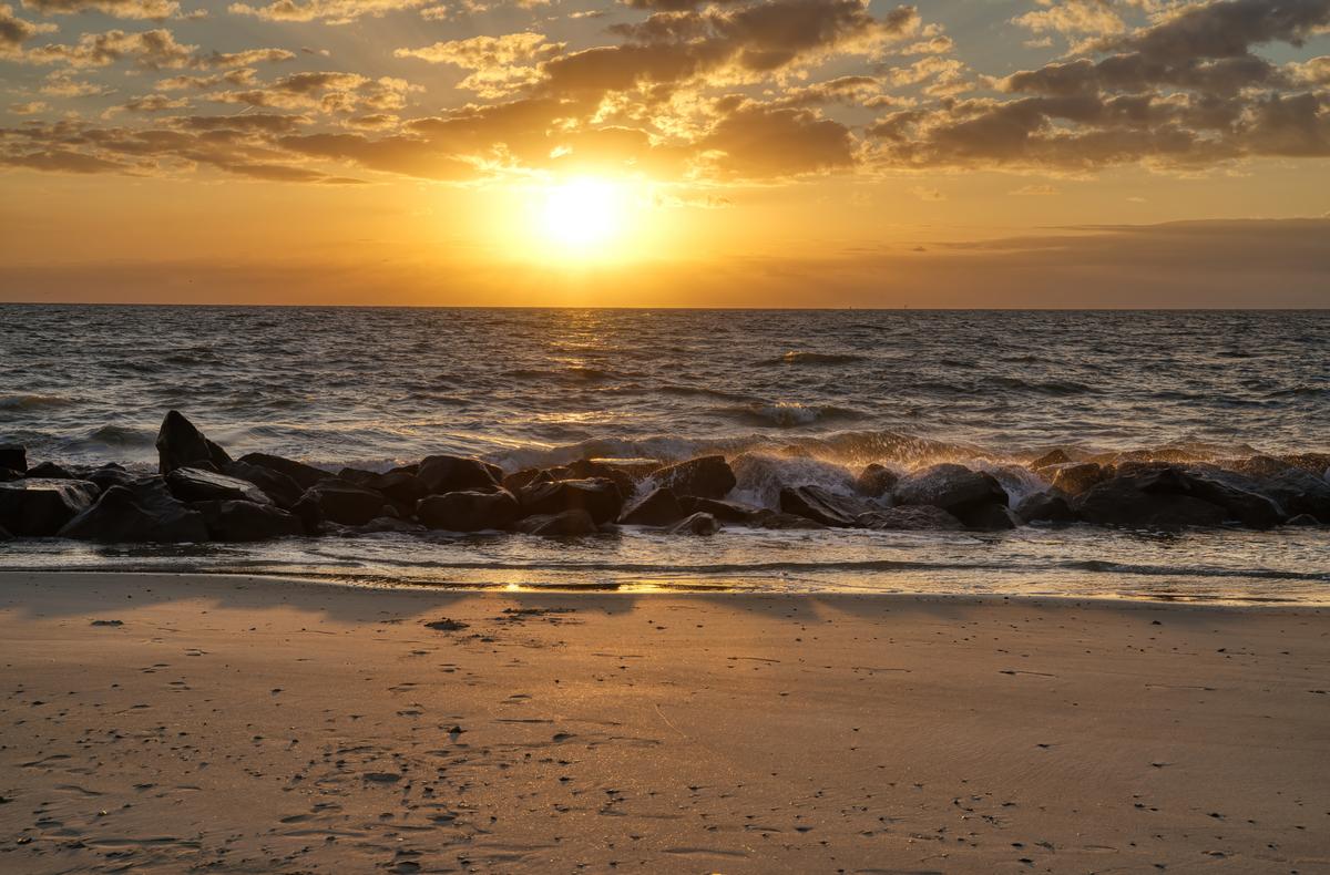 Sunrise at Buckroe Beach