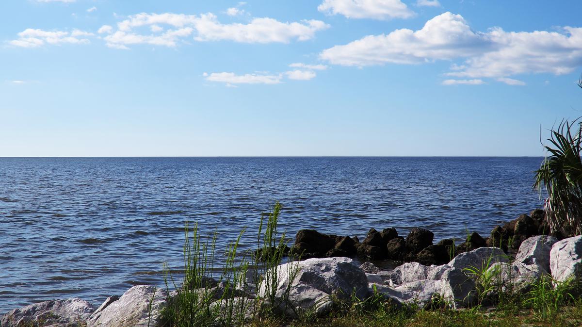 Keaton Beach on a sunny day