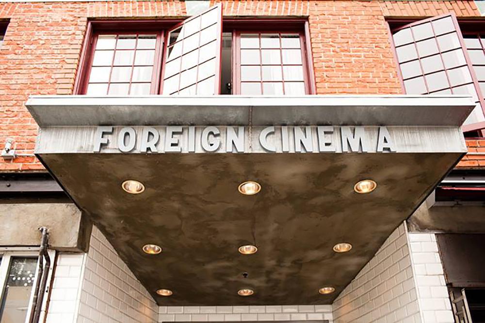 Dine Under the Stars at Foreign Cinema