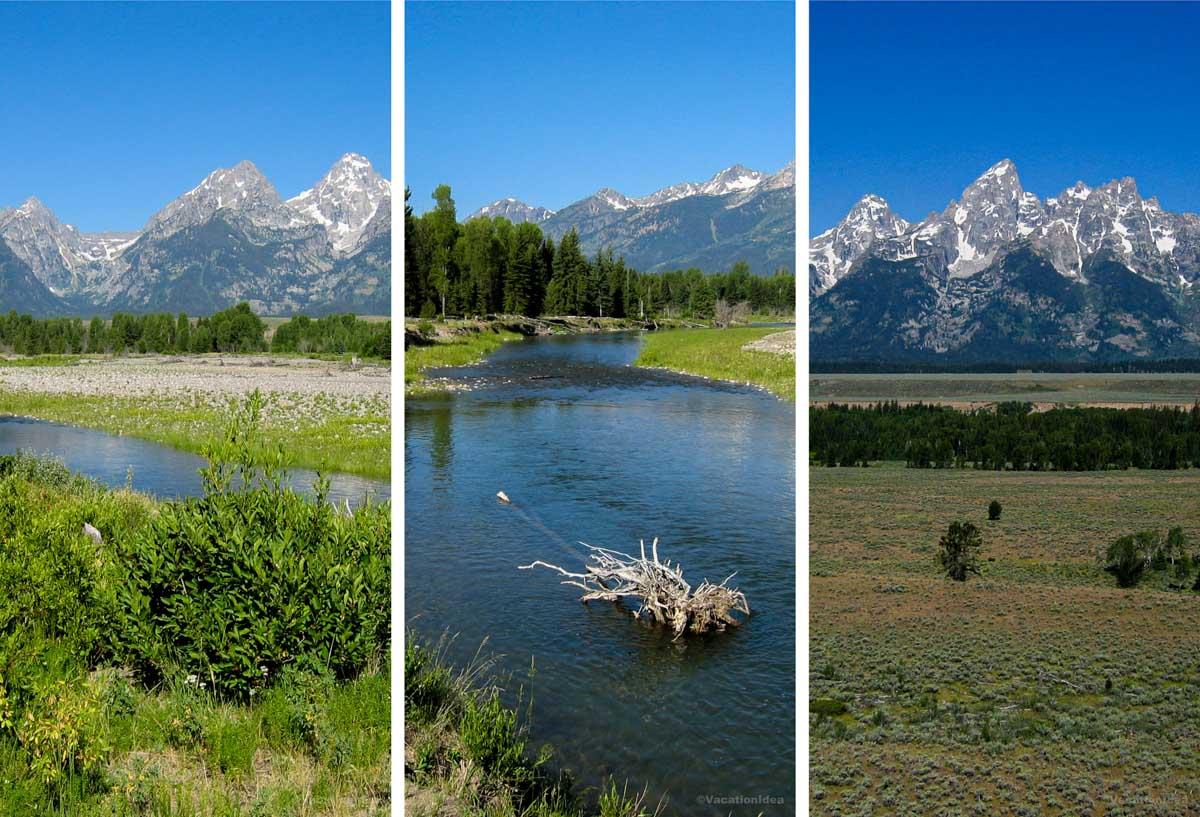I took these photos of Grand Teton National Park in August