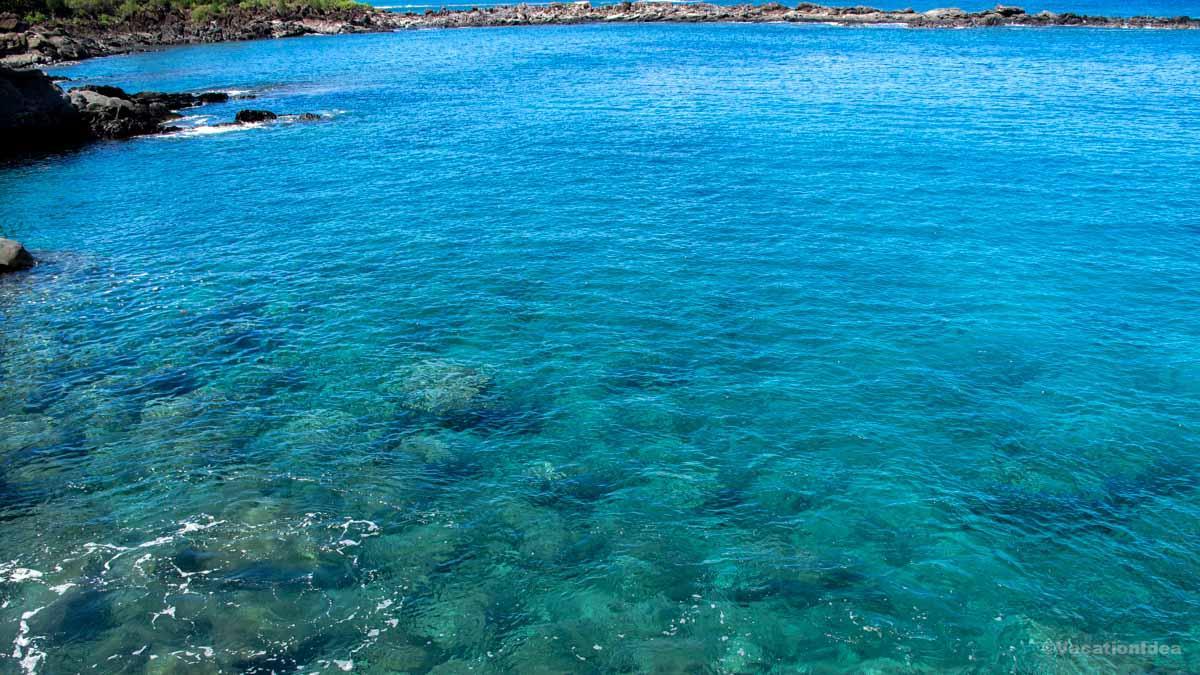 Clear blue water in Croatia. I snapped this photo right after a great swim.