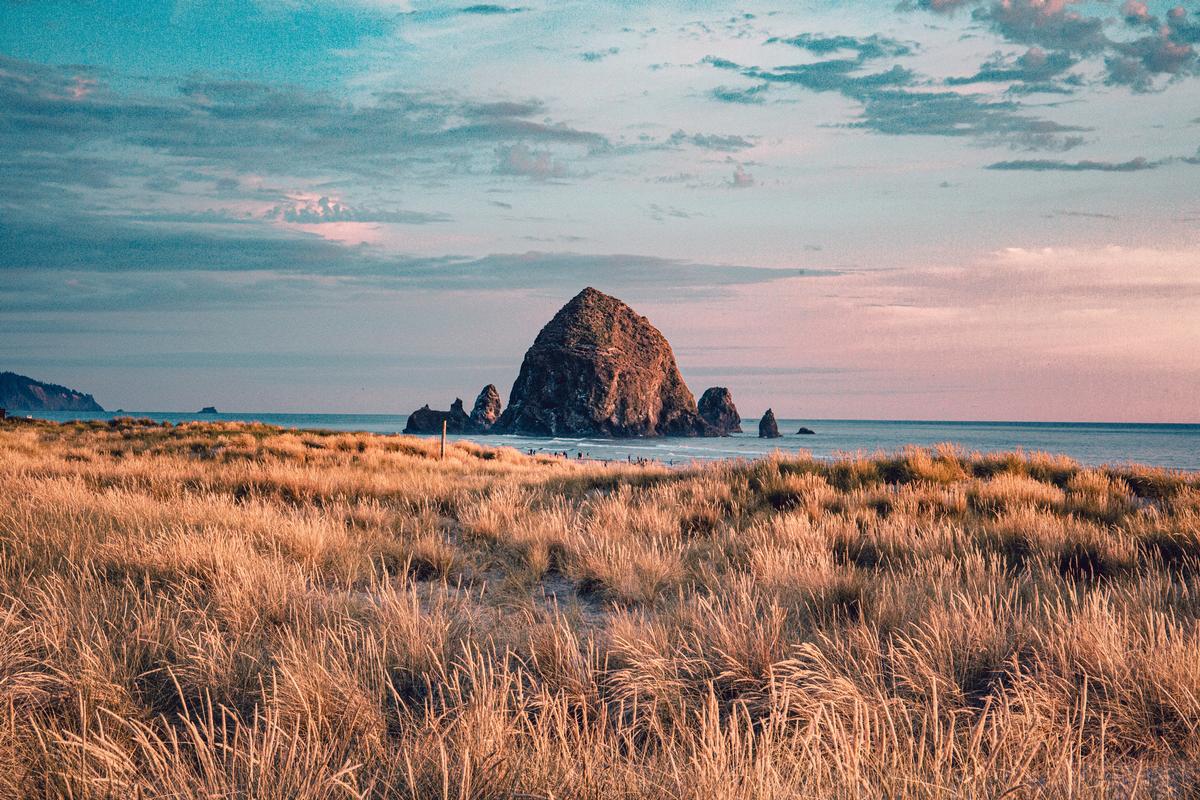 The famous Haystack Rock