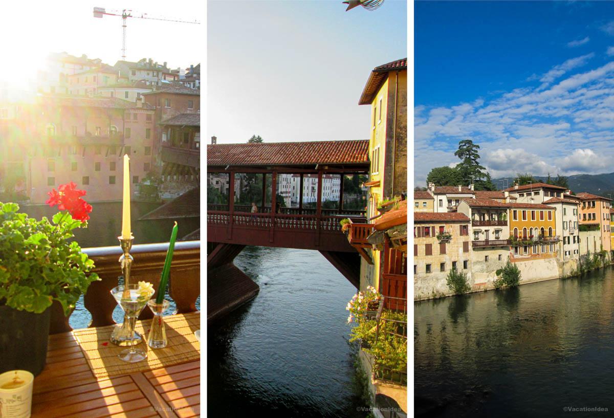 I took these photos while waiting for sunset in Bassano del Grappa