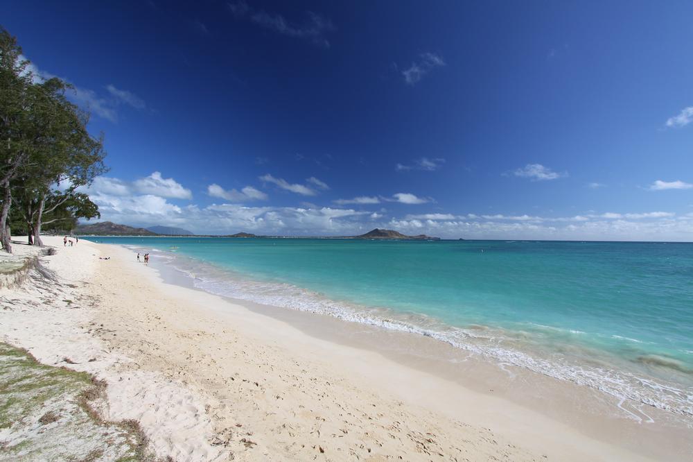 Kailua Beach - 30 minutes northeast of Honolulu