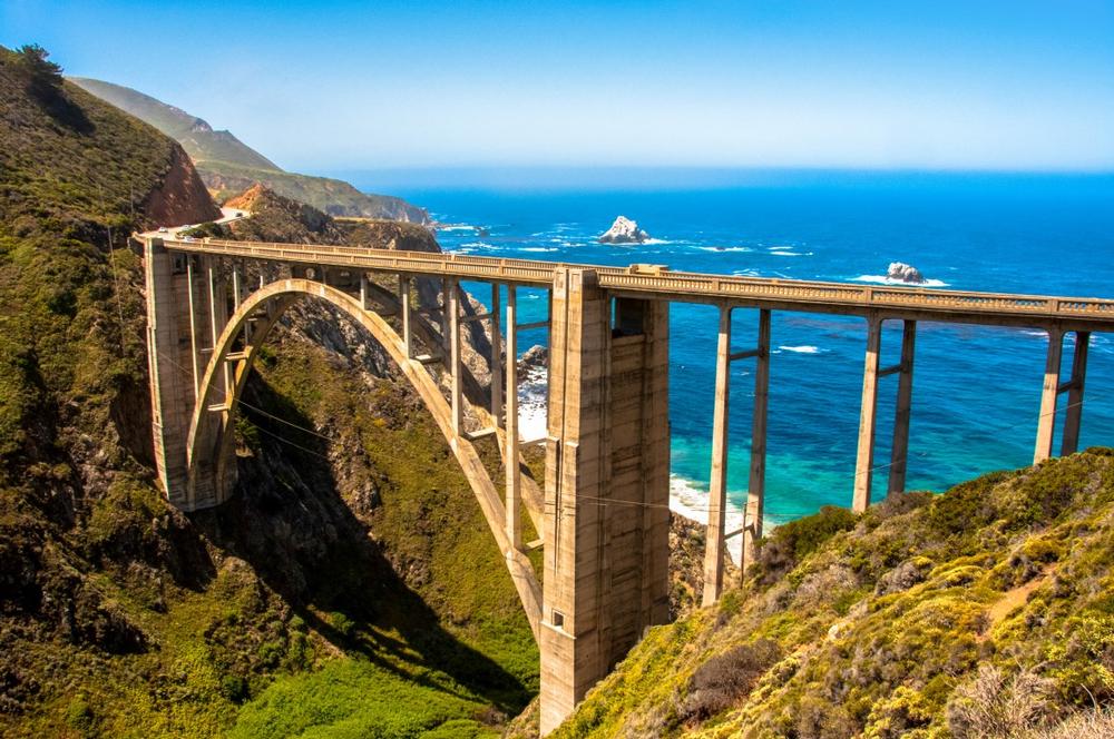 Drive coastal cliffs and hike rugged trails during a dramatic fall adventure.
