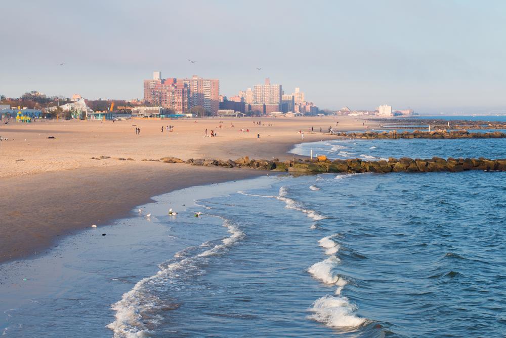 Manhattan Beach Park - take public transit from from NYC