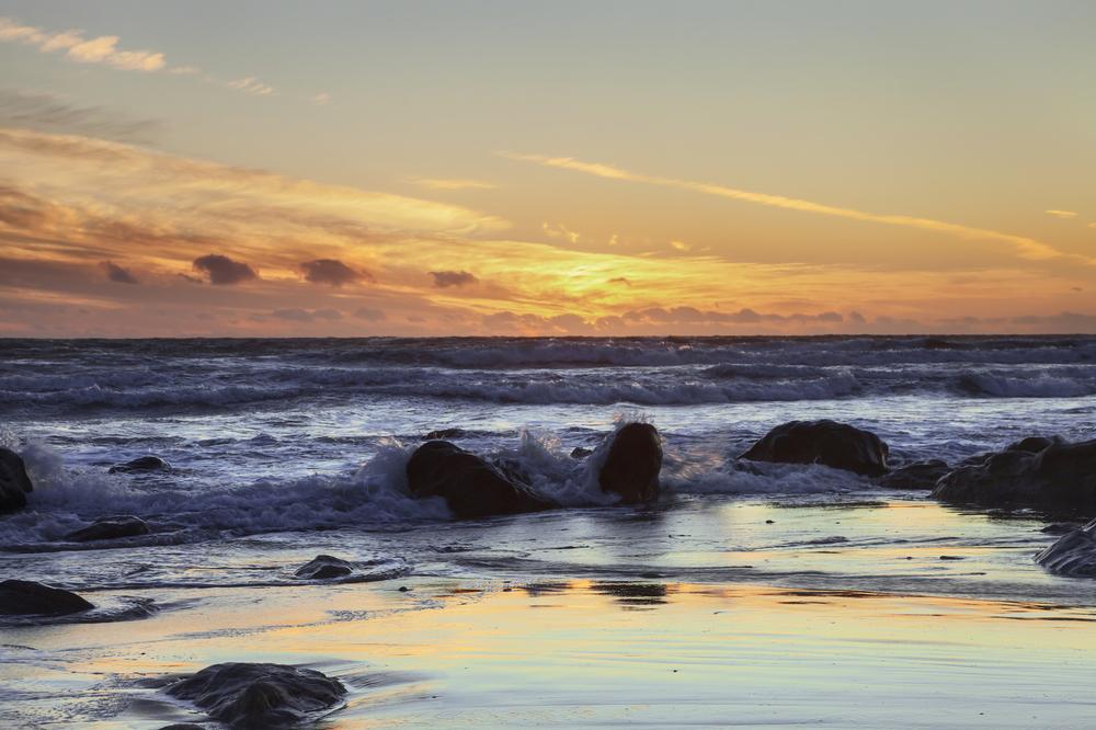Explore sea caves and camp by the shore.