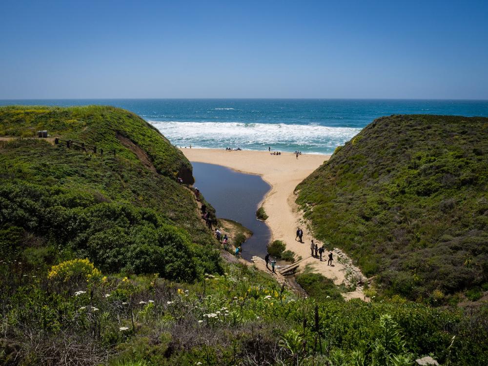 Montara State Beach - 40 minutes by car via Highway 1