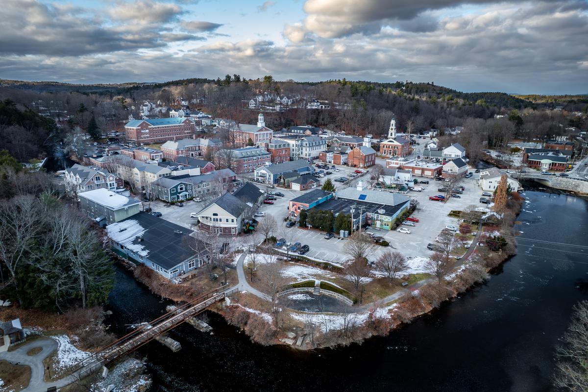 Peterborough, New Hampshire: Forest Light and Village Stillness