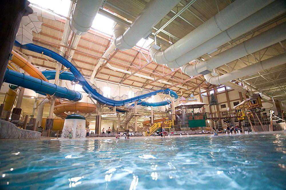 Check into the Great Wolf Lodge Colorado Springs - 1 hour and 30 minutes from Denver