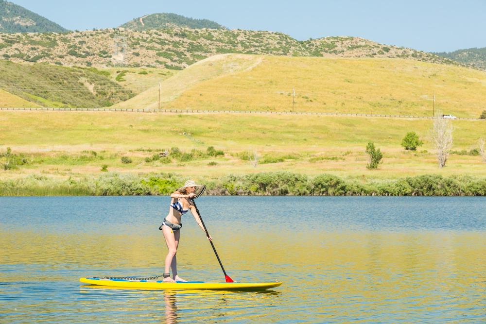 Bike lakeside trails and relax at the beach on a family-friendly weekend.