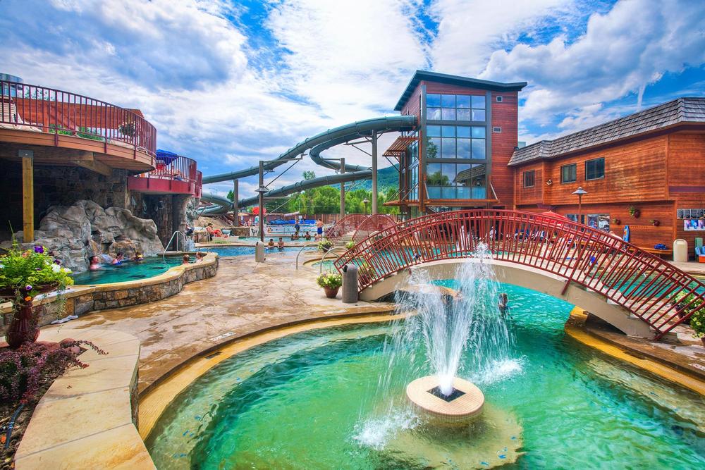 Relax at all-natural hot springs in Old Town Hot Springs - 3 hours and 30 minutes from Denver