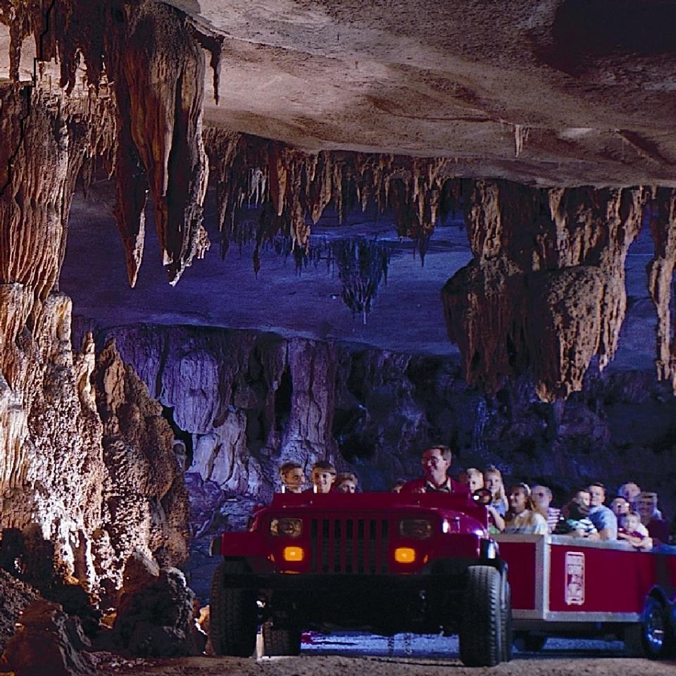Ride through a massive cave and enjoy this easy and unique experience.