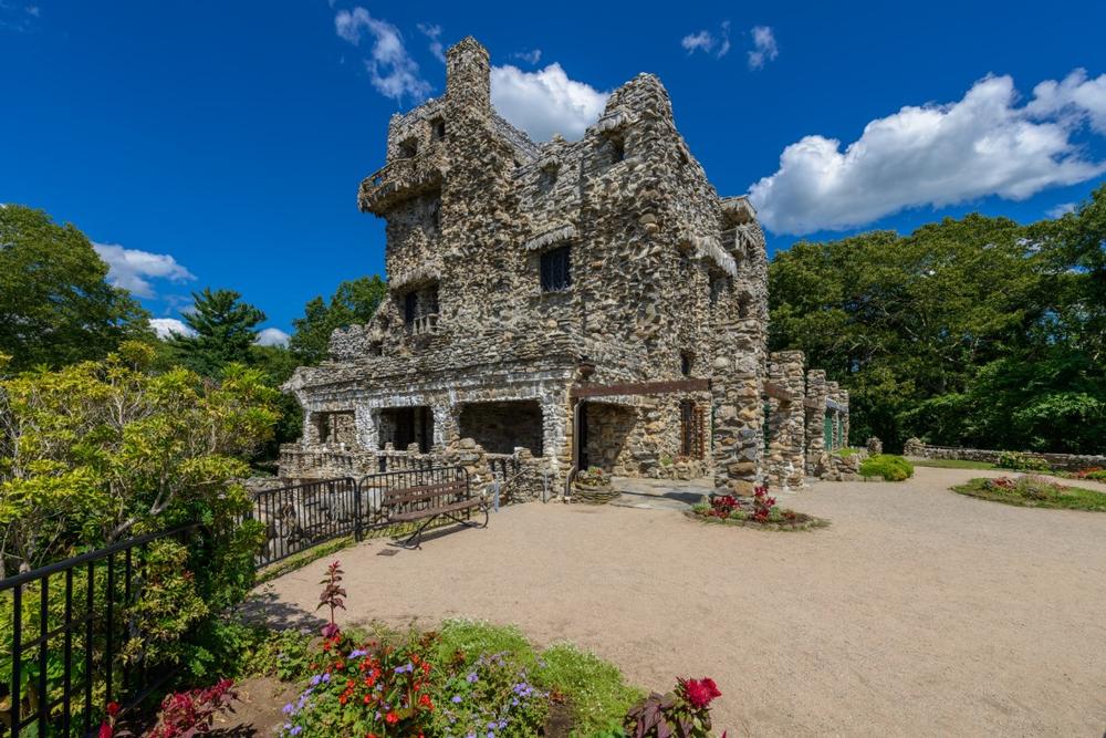 Visit Gillette Castle and admire river views on a scenic fall outing.