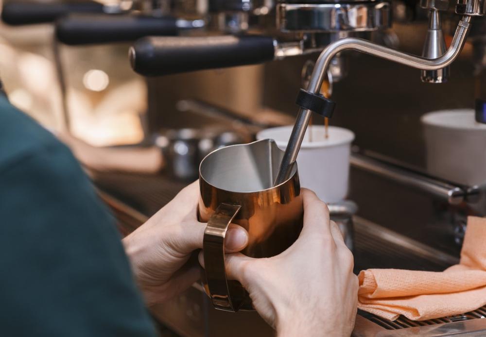 Study with a fresh roast or explore easy drinks while browsing library stuff.