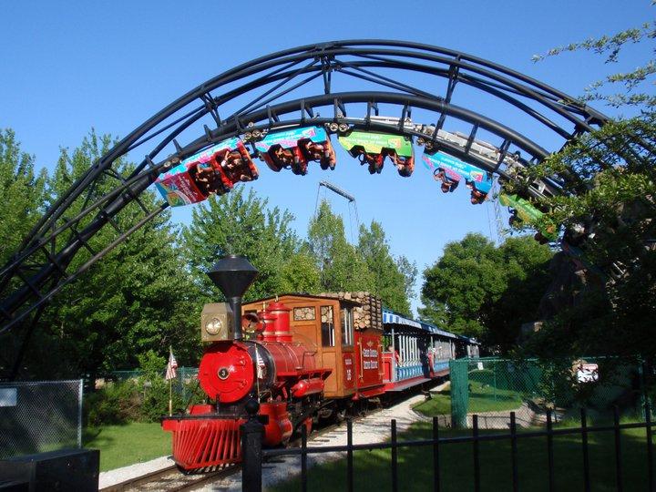 Ride thrilling coasters and splash in the water park with kids.