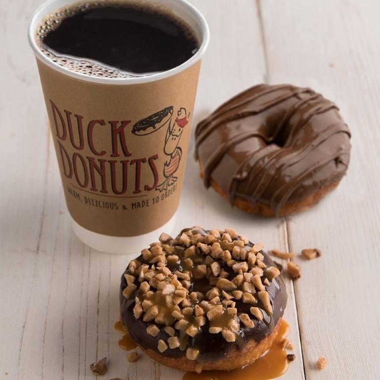 Savor warm donuts or enjoy fun toppings with the family.