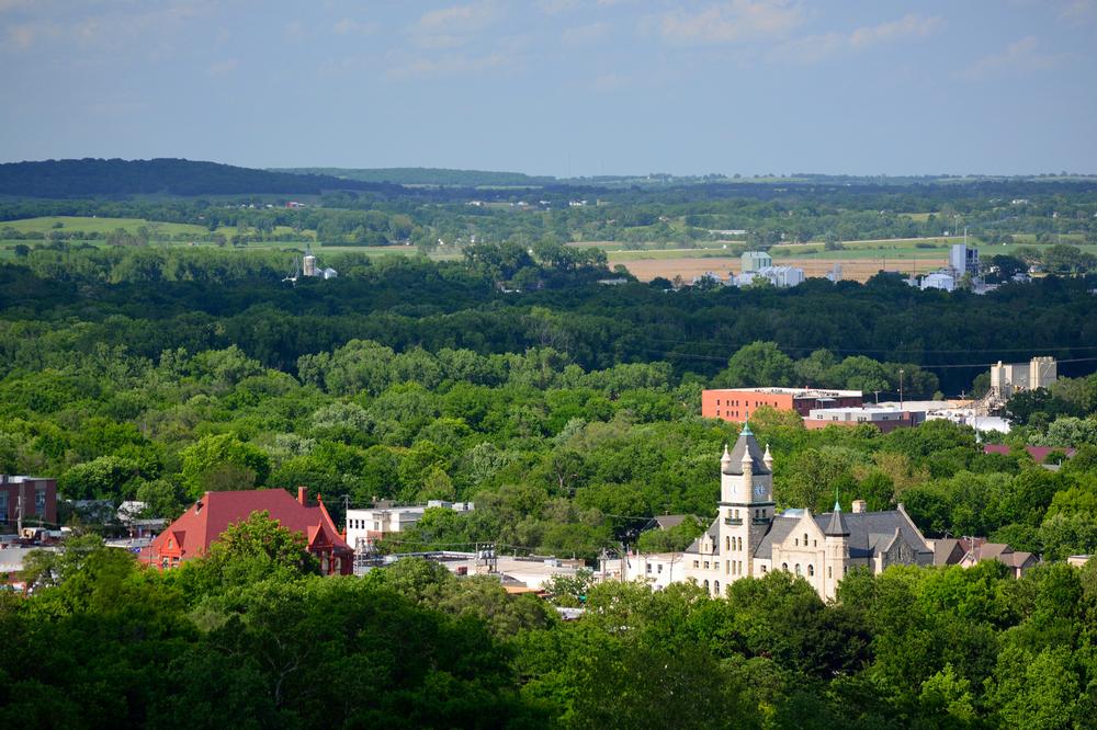 Lawrence - a 45-minute drive