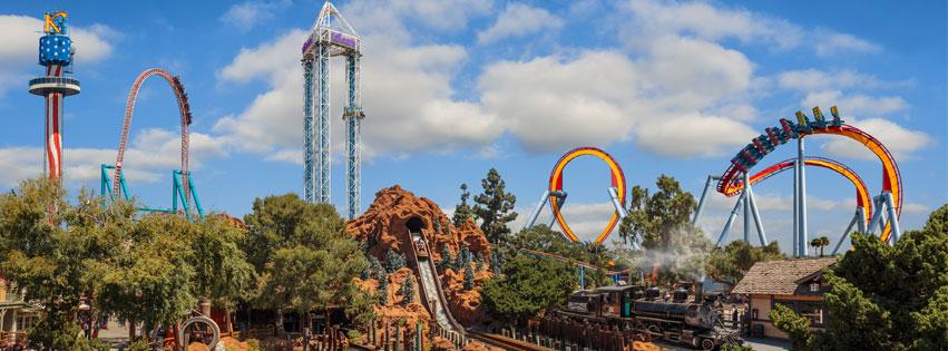 Ride thrilling coasters and explore themed lands on a fun cheap day trip.