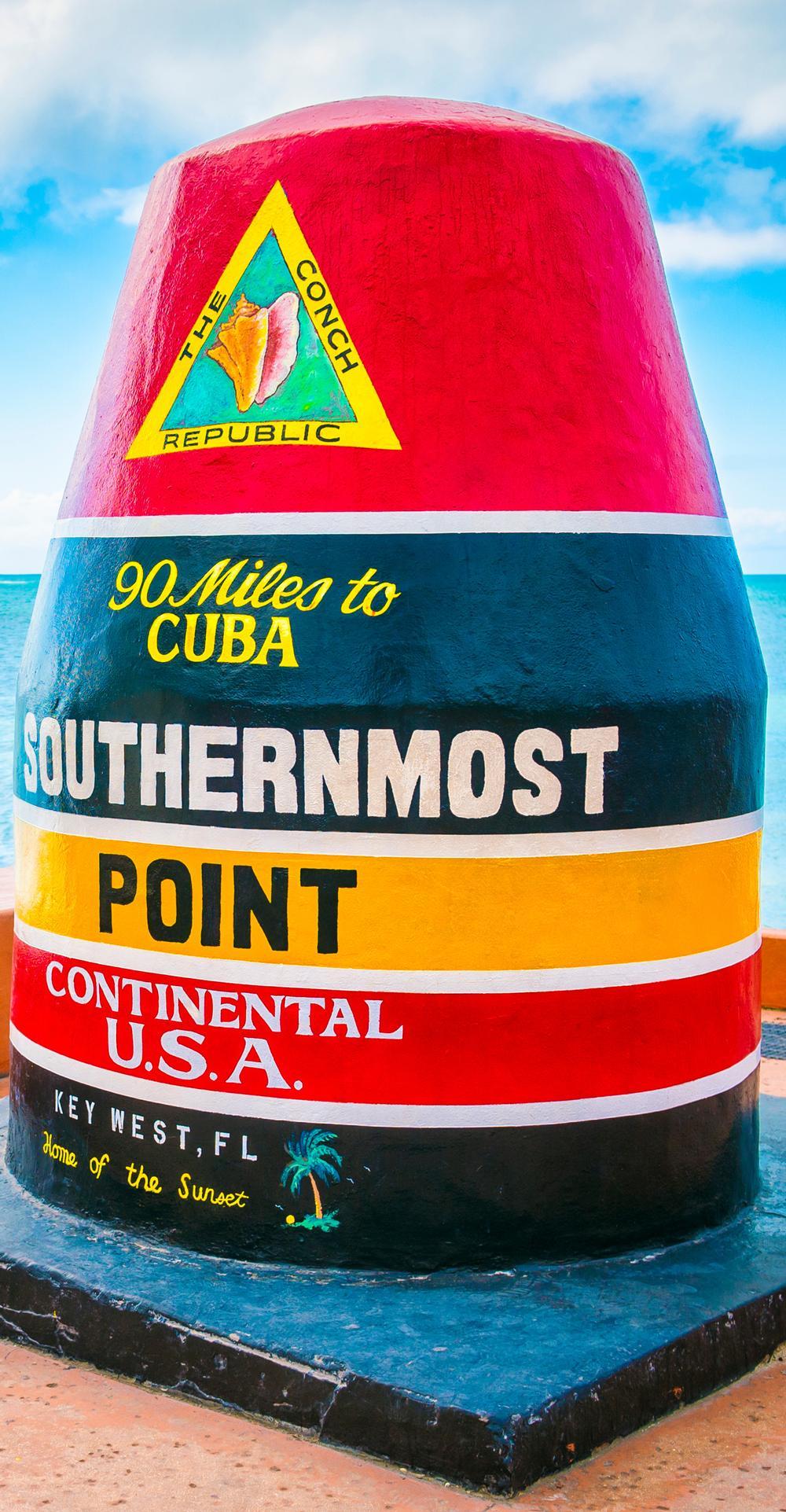 Take a picture at The Southernmost Point