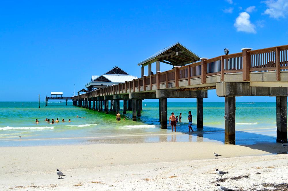Clearwater Beach - 25 miles west of Tampa