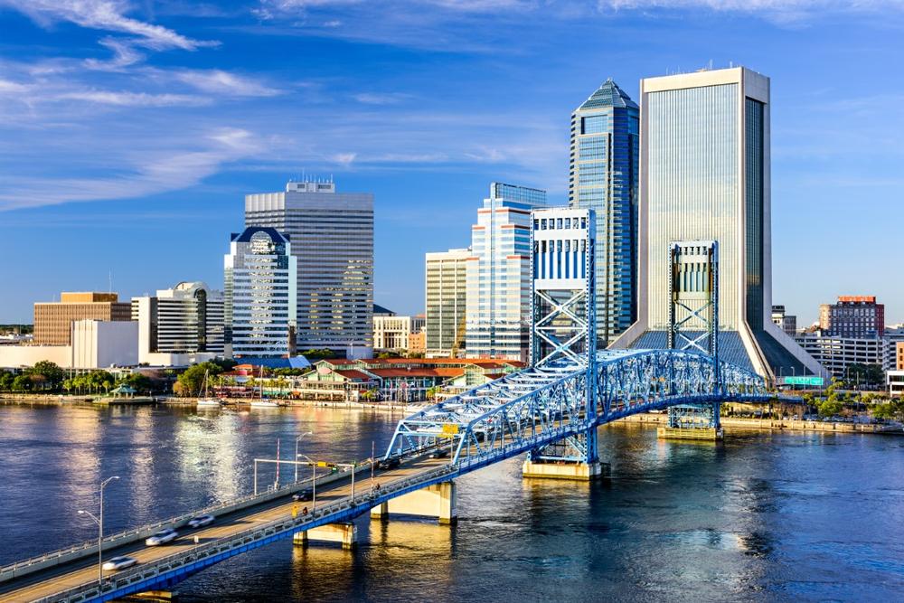 Walk along scenic riverfronts in Jacksonville